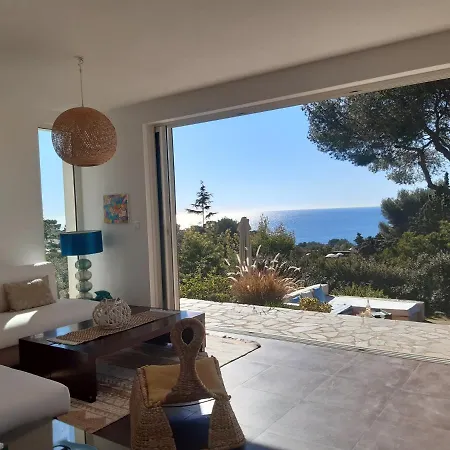 Anadine - Aiguebonne Boulouris - Pleine Vue - A 5 Minutes A Pied De La - Climatisee Villa Saint-Raphael (Var)