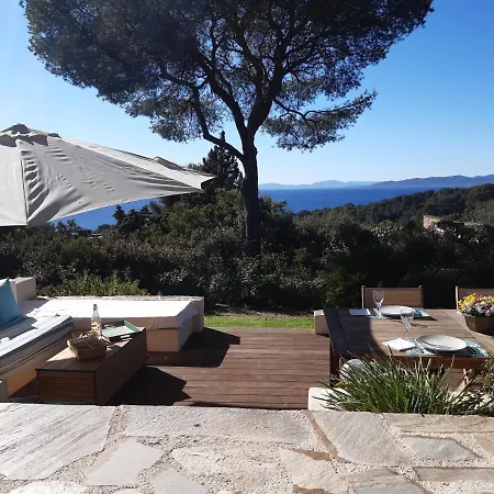 Anadine - Aiguebonne Boulouris - Pleine Vue - 4 Personnes - Climatisée - à 5 Min à Pied De La Villa *