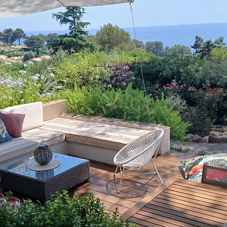 Anadine - Aiguebonne Boulouris - Pleine Vue - A 5 Minutes A Pied De La - Climatisee Villa Saint-Raphael (Var)