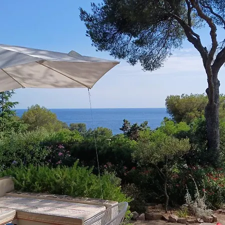 Anadine - Aiguebonne Boulouris - Pleine Vue - A 5 Minutes A Pied De La - Climatisee *