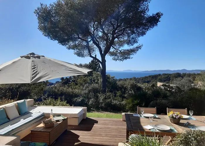 Villa Anadine - Aiguebonne Boulouris - Pleine Vue - A 5 Minutes A Pied De La - Climatisee