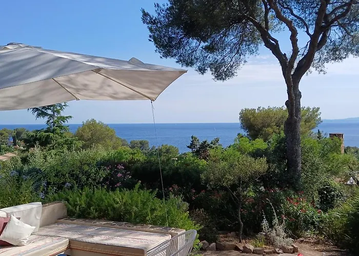 Anadine - Aiguebonne Boulouris - Pleine Vue - A 5 Minutes A Pied De La - Climatisee *